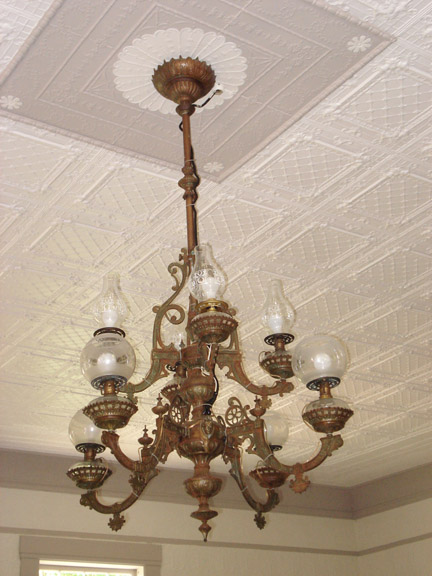 Main Light in Sanctuary